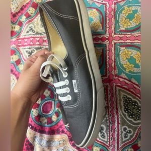 Vans gray grey sneakers shoes
